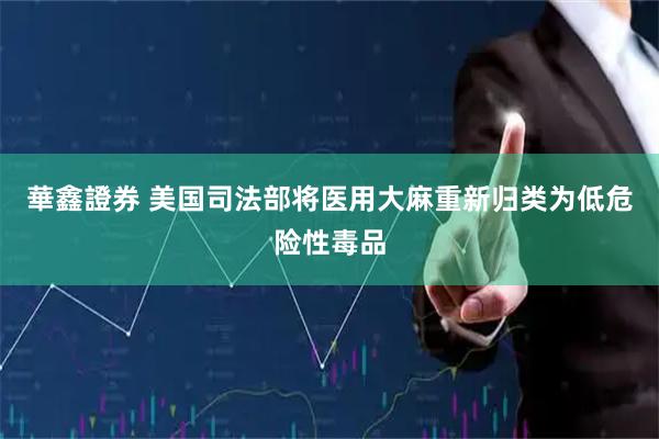 華鑫證券 美国司法部将医用大麻重新归类为低危险性毒品
